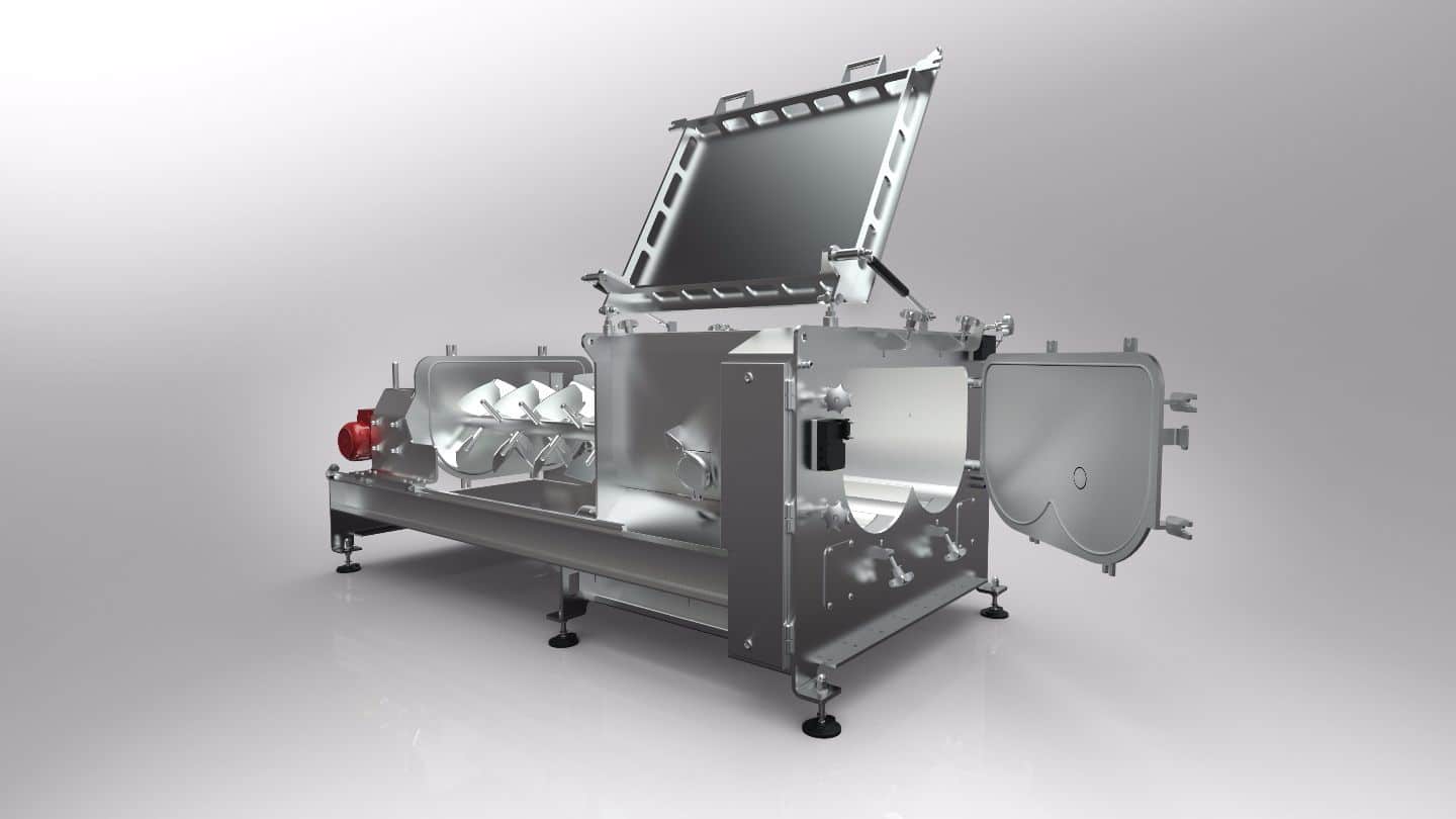 Meest geavanceerde Pegasus® menger te zien op Industrial Processing in Utrecht, de K-Messe in Düsseldorf en de Solids Easyfairs in Antwerpen.