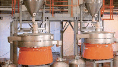 Industriele ultrasoon zeef apparatuur voor fijne poeder