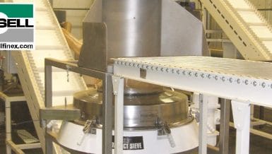 Industriële controle zeefmachines voor de voedingsmiddelenindustrie