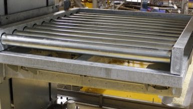 Vulautomaat voor octabins met verschillende hoogtes