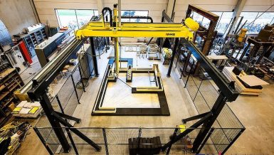 Van Beek transportschroef onderdeel van revolutionaire 3D-betonprinter
