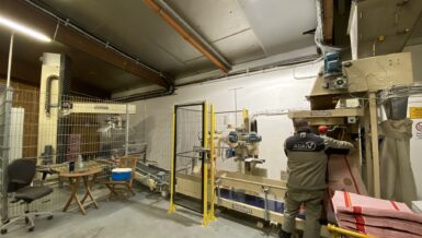 Semi-automatisch verpakken van veevoeders bij AgriV