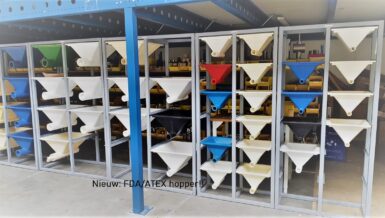 HETHON flexibele wall feeder met ATEX/FDA certificering