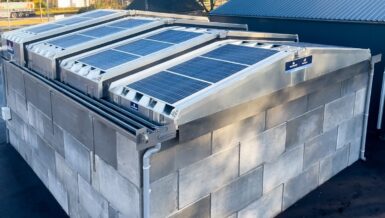 Blommaert Aluminium Constructions draagt steentje bij tot  vergroening van gemeente Woensdrecht