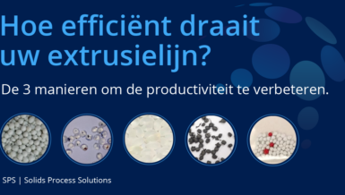 Hoe efficiënt draait uw extrusielijn? 