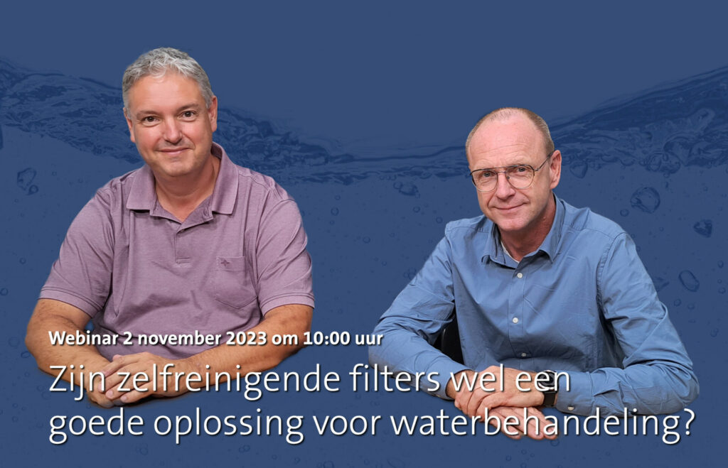 Hitma organiseert webinar over risico’s bij gebruik van zelfreinigende filters voor waterbehandeling