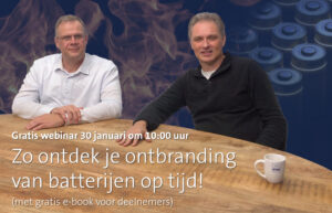 Hitma organiseert webinar: ‘Ontdek ontbranding van batterijen op tijd’