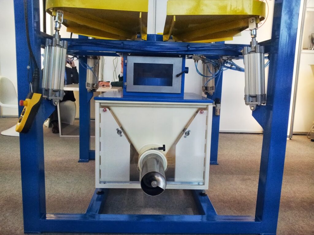 feeder onder een Big Bag discharger