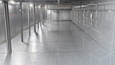 Optimalisatie van CIP-reiniging in een grote vriestunnel